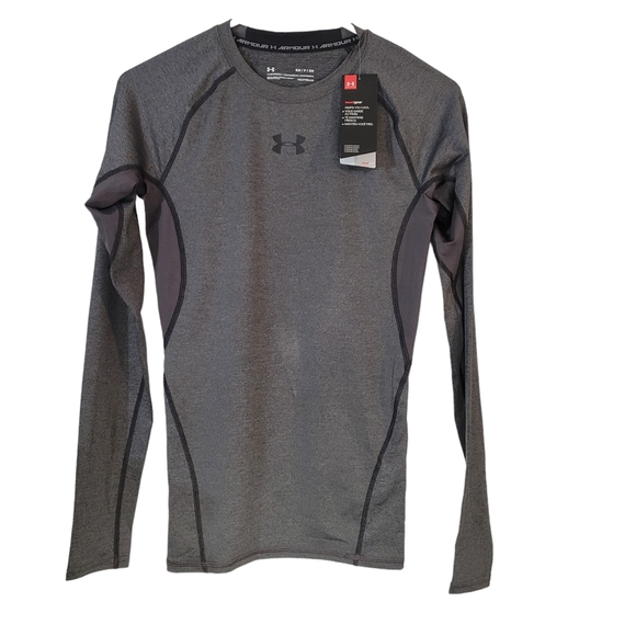 Under Armour Other - Under Armour long sleeve heatgear compression shirt gray mens small